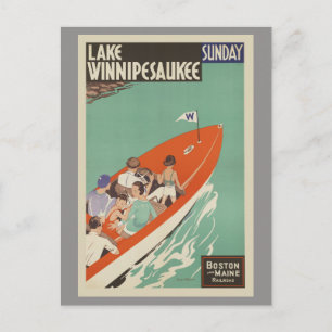 Lake Winnipesaukee New Hampshire Briefkaart