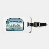 Lake Winnipesaukee New Hampshire Herten Bagagelabel (Voorkant horizontaal)