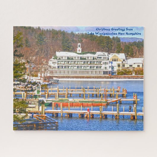 Lake Winnipesaukee New Hampshire. Jigzaag Puzzle Legpuzzel (Horizontaal)