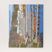 Lake Winnipesaukee New Hampshire. Jigzaag Puzzle Legpuzzel (Verticaal)