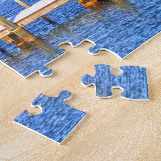 Lake Winnipesaukee New Hampshire. Jigzaag Puzzle Legpuzzel (Zijkant)