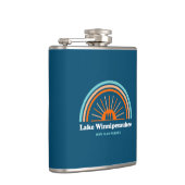 Lake Winnipesaukee New Hampshire Rainbow Heupfles (Rechts)