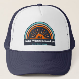 Lake Winnipesaukee New Hampshire Rainbow Trucker Pet