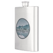 Lake Winnipesaukee New Hampshire Reflection Flacon (Links)