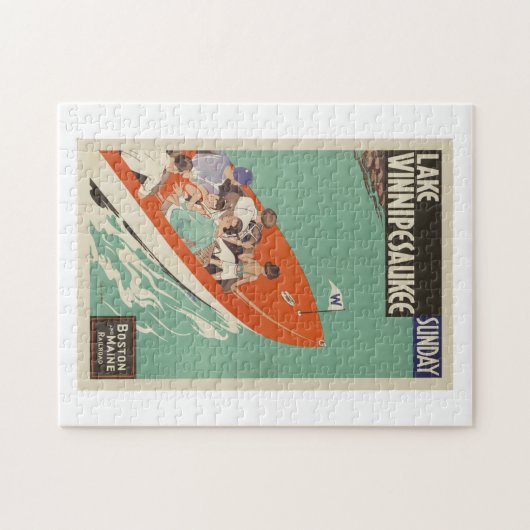 Lake Winnipesaukee New Hampshire Travel Legpuzzel (Horizontaal)