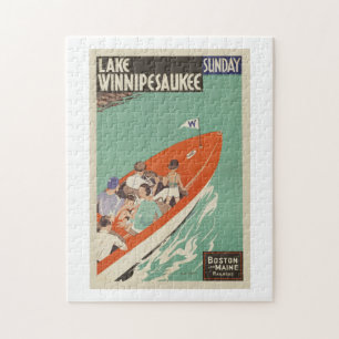 Lake Winnipesaukee New Hampshire Travel Legpuzzel