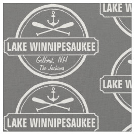 Lake Winnipesaukee NH aangepaste stad, naam, anker Stof