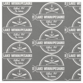 Lake Winnipesaukee NH aangepaste stad, naam, anker Stof