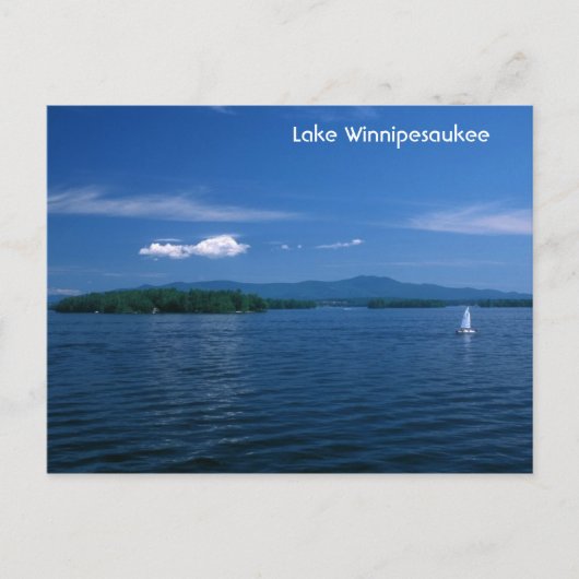 Lake Winnipesaukee Summer Day Briefkaart (Voorkant)