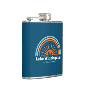 Lake Winnisquam New Hampshire Rainbow Heupfles (Rechts)