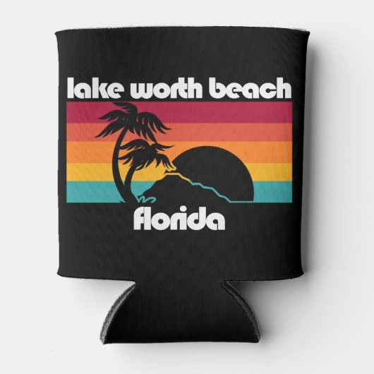 Lake Worth Beach Florida Blikjeskoeler (Voorkant)