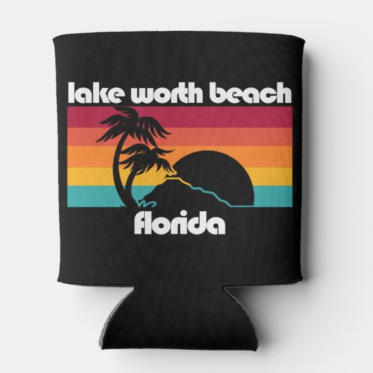 Lake Worth Beach Florida Blikjeskoeler (Achterkant)