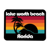 Lake Worth Beach Florida Magneet (Horizontaal)