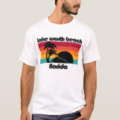 Lake Worth Beach Florida T-shirt (Voorkant)