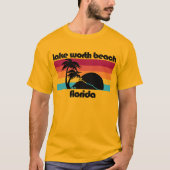 Lake Worth Beach Florida T-shirt (Voorkant)