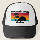 Lake Worth Beach Florida Trucker Pet (Voorkant)