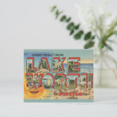Lake Worth Florida Groeten Briefkaart (Staand voorkant)