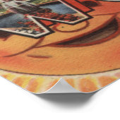 Lake Worth, Florida - Large Letter Scenes Poster (Hoek)