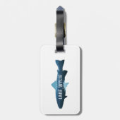 Lake Wylie North Carolina South Carolina Fish Bagagelabel (Achterkant verticaal)