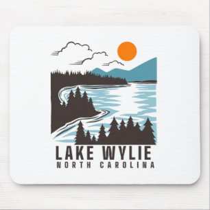 Lake Wylie North Carolina Zomer Meer Leven Boottoc Muismat