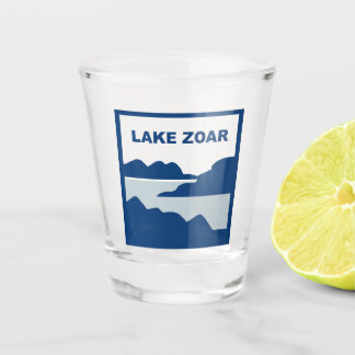 Lake Zoar Shot Glass Glas