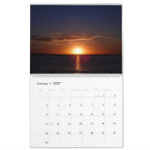 Lake Zonsondergangen Kalender (Jan 2027)