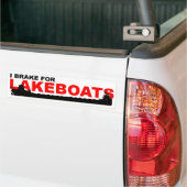 Lakeboat bumper sticker — Classic (Op Truck)