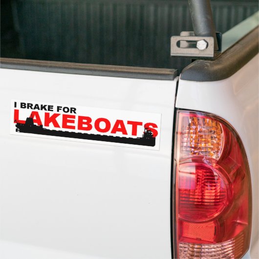 Lakeboat bumper sticker — Classic (Op Truck)