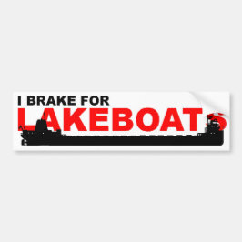 Lakeboat bumper sticker — Classic