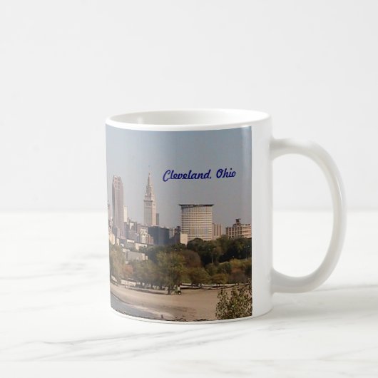 Lakefront Cleveland Ohio Mok (Koffie) (Rechts)
