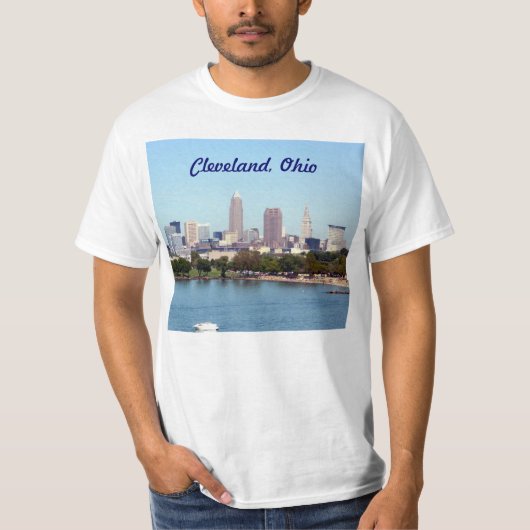 Lakefront Park-Cleveland, Ohio T-Shirt (Voorkant)