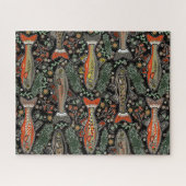 Lakehouse Vakantie Fun Zoetwater Vis Stijlvol Legpuzzel (Horizontaal)