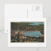 Lakeland, Florida - Aerial City Uitzicht Showing Briefkaart (Voorkant / Achterkant)