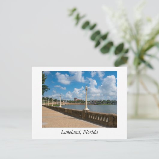 Lakeland Florida Briefkaart (Staand voorkant)