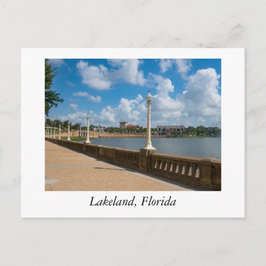 Lakeland Florida Briefkaart (Voorkant)