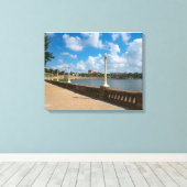 Lakeland Florida Canvas Afdruk (Insitu (Houten vloer))