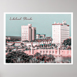 LAKELAND FLORIDA POSTER