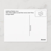 Lakeland, Florida, VS Briefkaart (Achterkant)