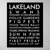 Lakeland geschiedenis 16x20 witte tekst