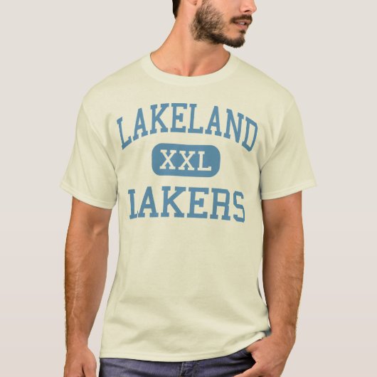 Lakeland - Lakers - High School - LaGrange Indiana T-shirt (Voorkant)
