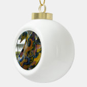 Lakeland Landmark Keramische Bal Ornament (Rechts)