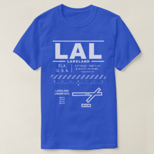 Lakeland Linder International Airport LAL T-Shirt