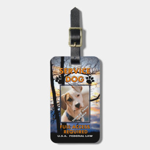 Lakeland Service Dog Foto ID Bagagelabel
