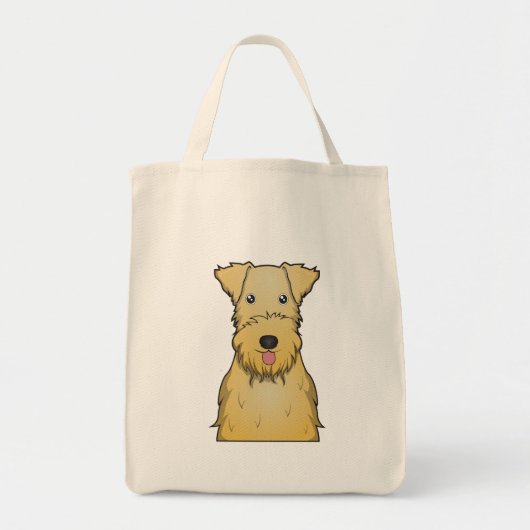 Lakeland Terrier Cartoon Tote Bag (Voorkant)