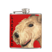 Lakeland Terrier Color Block Heupfles (Voorkant)