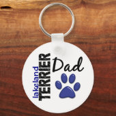 Lakeland Terrier Dad 2 Sleutelhanger (Voorkant)