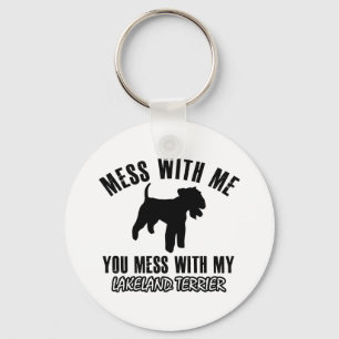 Lakeland Terrier design Sleutelhanger