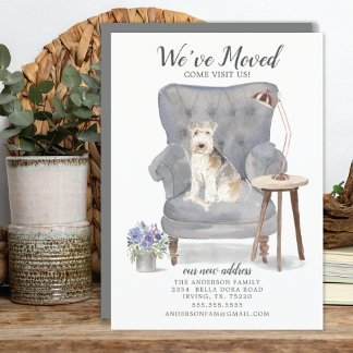 Lakeland Terrier Dog | Verplaatsingsaankondiging Aankondiging