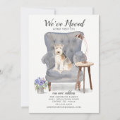 Lakeland Terrier Dog | Verplaatsingsaankondiging Aankondiging (Voorkant)