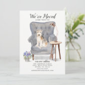 Lakeland Terrier Dog | Verplaatsingsaankondiging Aankondiging (Staand voorkant)